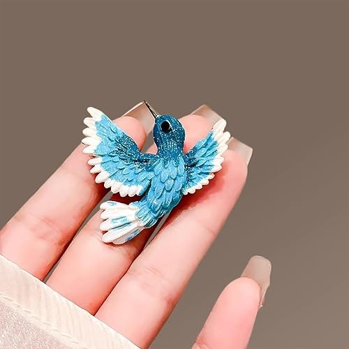 Miniatura 5 de Molde de silicona para colibrí, molde para decoración de pasteles de pájaros, rosa, juego de 2