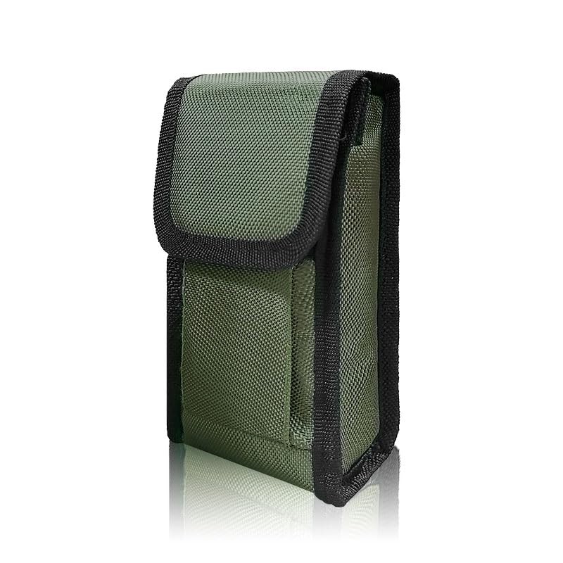 JRHCScanner Holster, Holder with Belt Loops Rugged Nylon Cell Phone Holster Belt Clip Pouch for Zebra TC75x, TC75, TC70x, TC70, TC72, TC77, M60, MC67 Mobile Computer Handheld Barcode Scanner Case