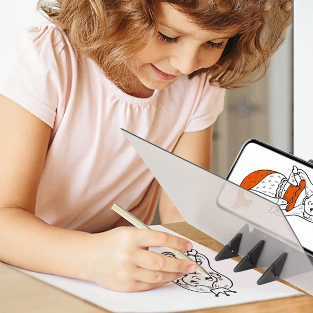 XPEX Proiettore Di Disegno Ottico,Lavagna Luminosa Per Disegnare,Tavole Da Disegno Professionali,Ideale Per Bambini,Studenti,Artisti