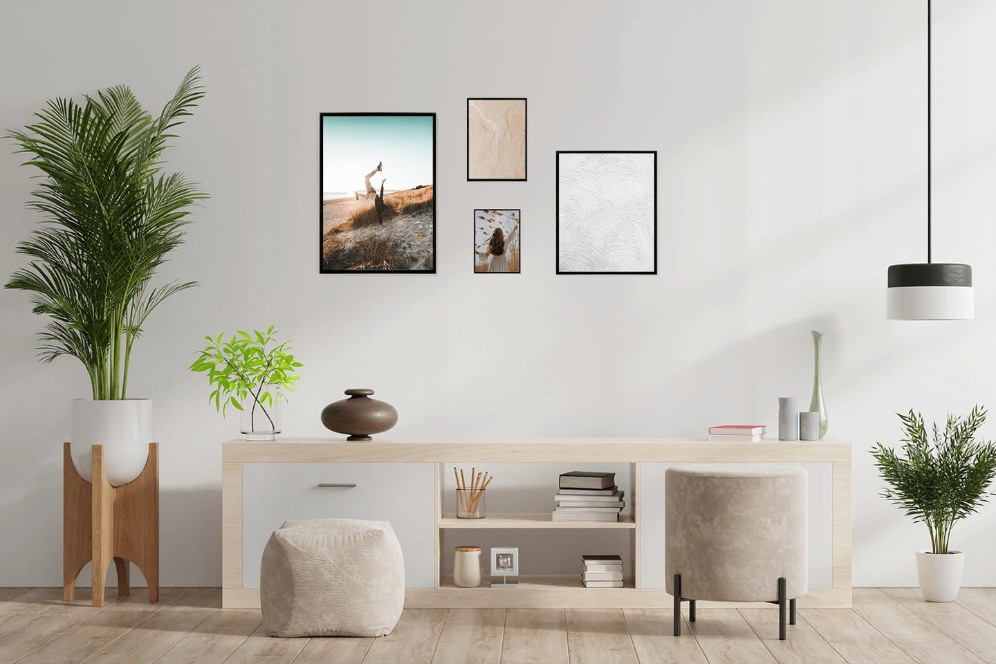 Cadre Photo 60x80 cm en Aluminium argenté cadre decoration murale pour Affiche Poster Œuvre d'Art Photo Puzzle Verre Acrylique avec Filtre UV Fixation Verticale & Horizontale