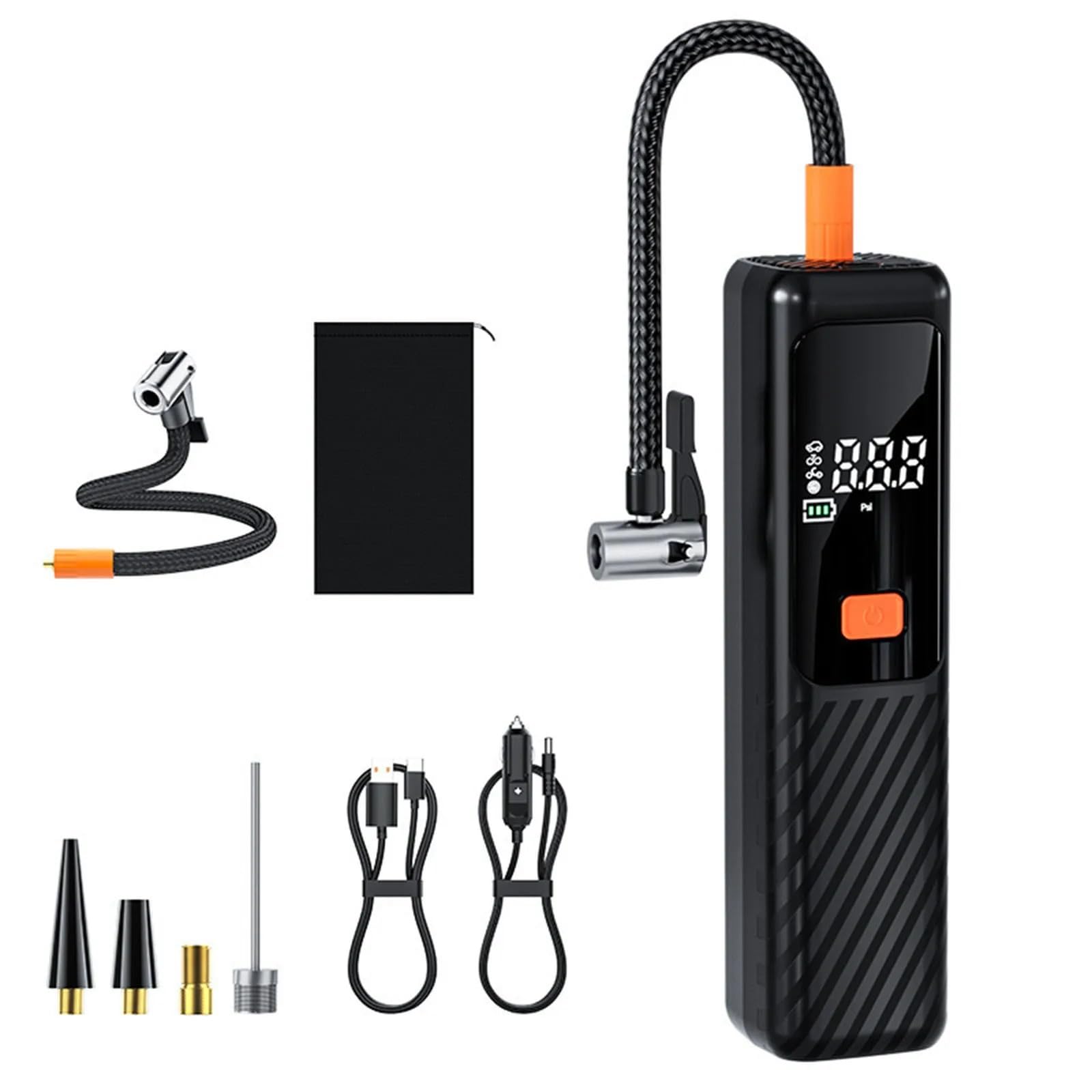 Inflador de ruedas portátil para mantener la presión exacta sin cables 6