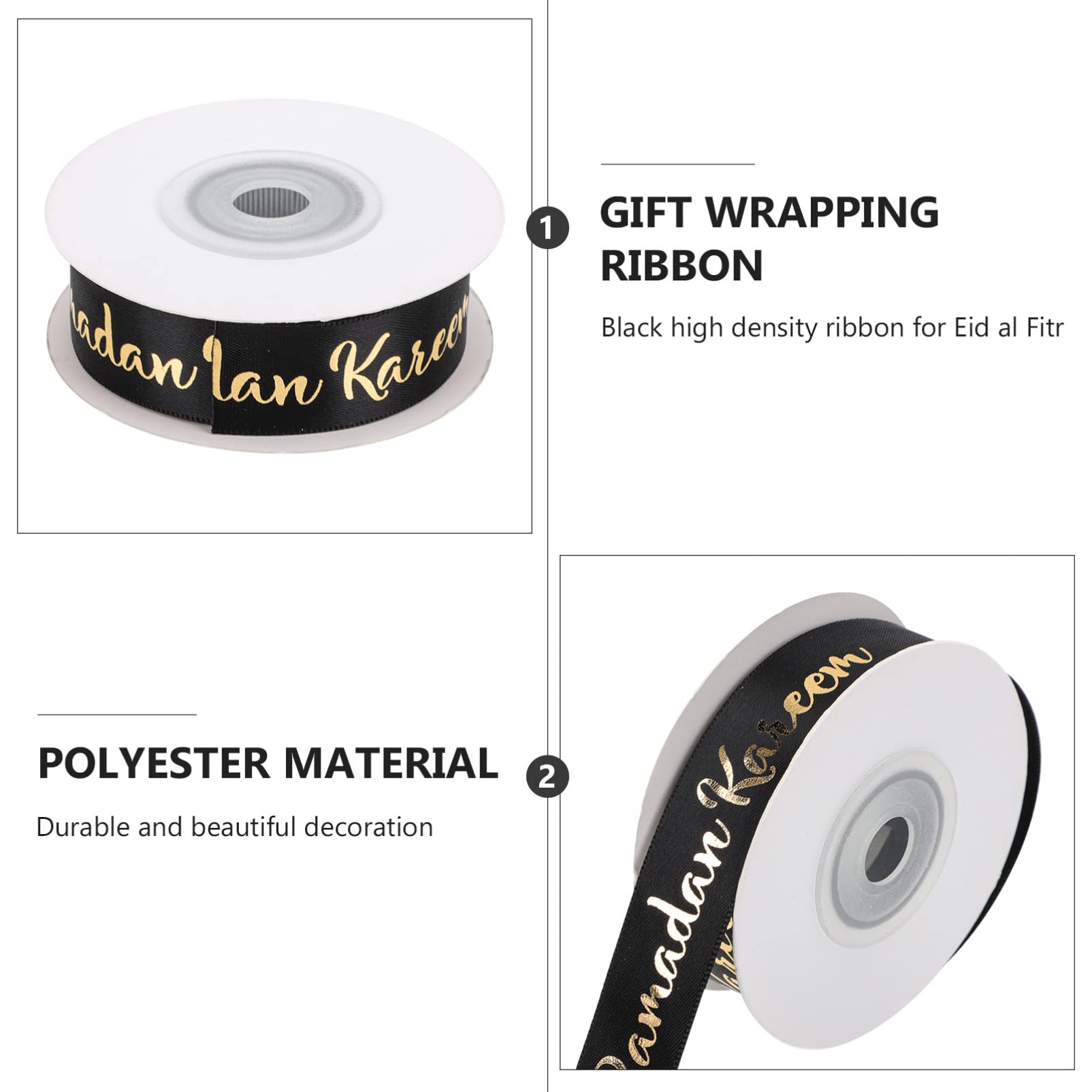 Islamic Festive Ribbons & Eid Mubarak Ribbon Collection, Ramazan