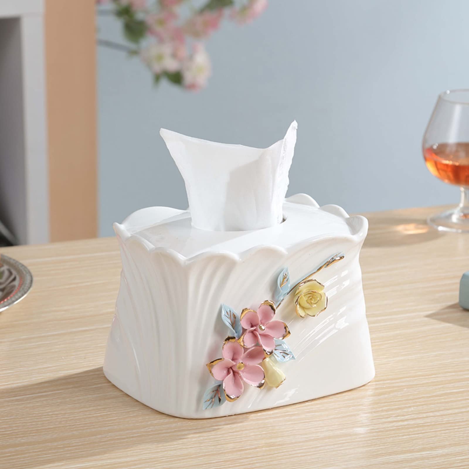 Support De Boîte à Mouchoirs Multifonctionnel Créativité Couvercle De Boîte De Tissu For Salon Chambre à