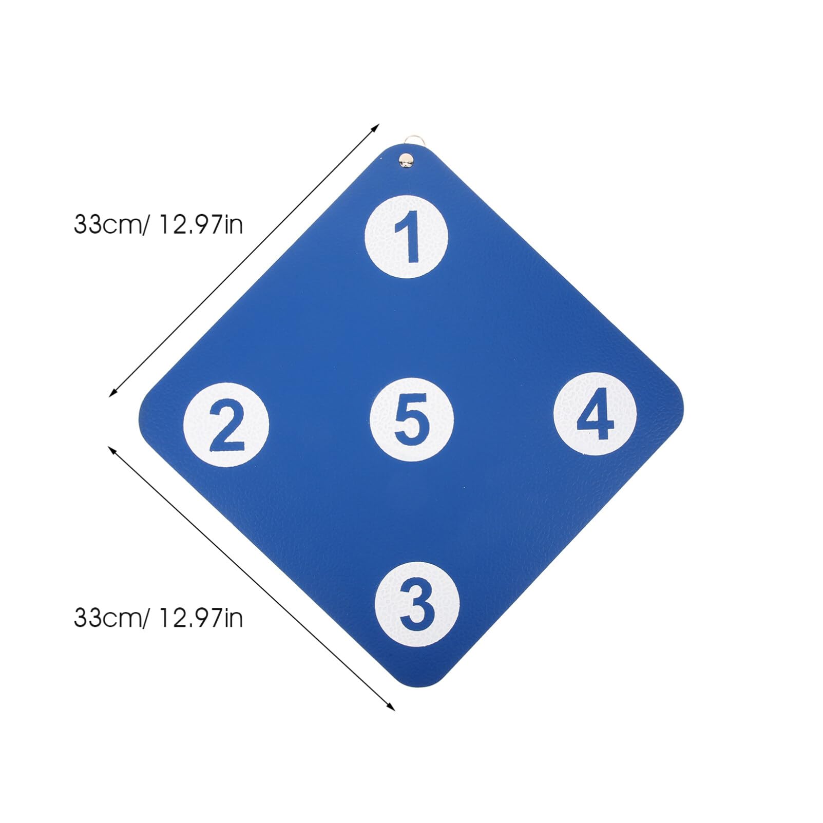 BESPORTBLE Fencing Training Equipment Fencing for Foil and Epee with Five Bullseye, Self-Training Auxiliary, Home Fencing Equipment for Fencer Dark Blue