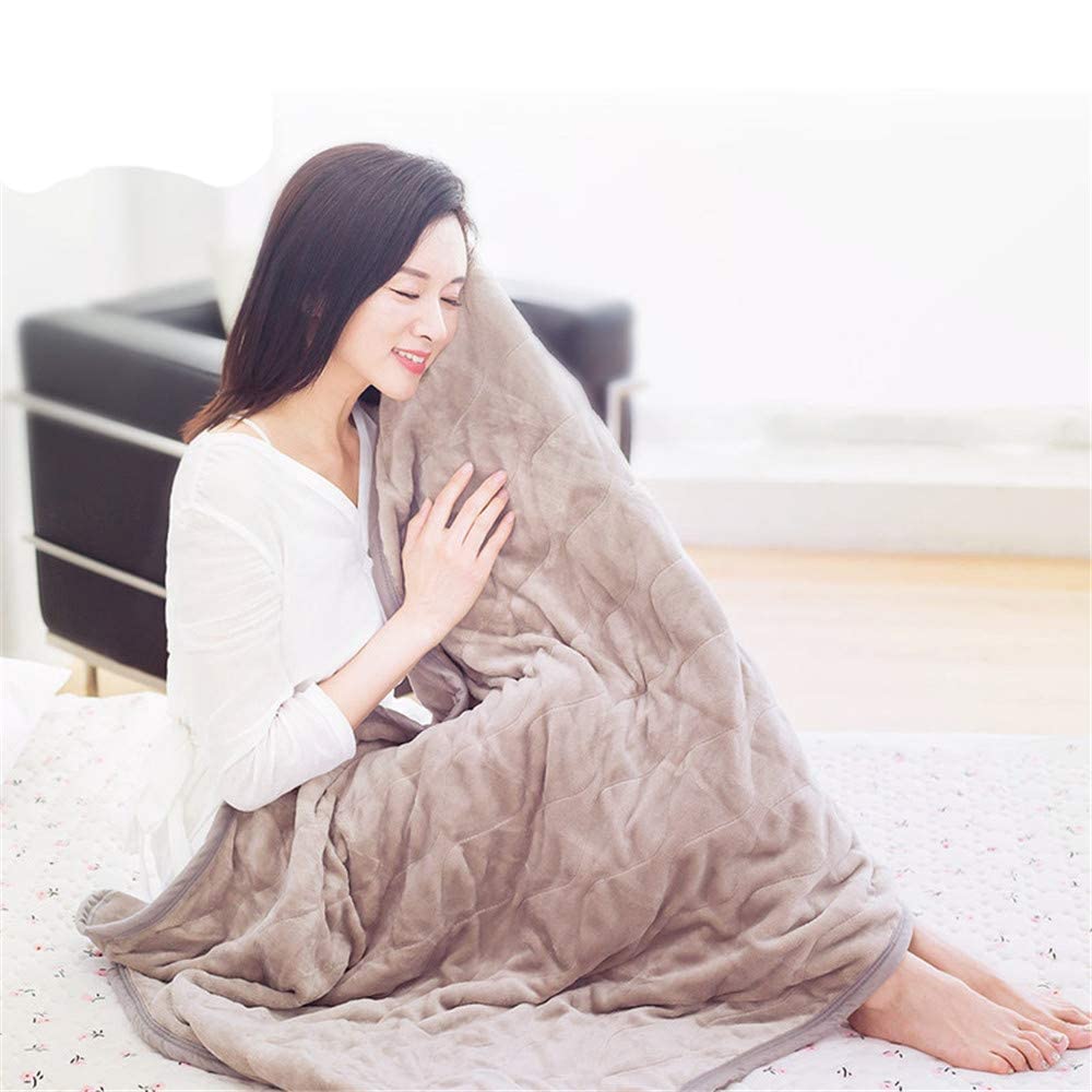 FCGAO Electric Blanket Throw Fast Heating Blanket Fast Pain Relief for Back  Neck Shoulder Abdomenwith 6-Heat Setting Auto-Of : Amazon.co.uk: Health u0026  Personal Care