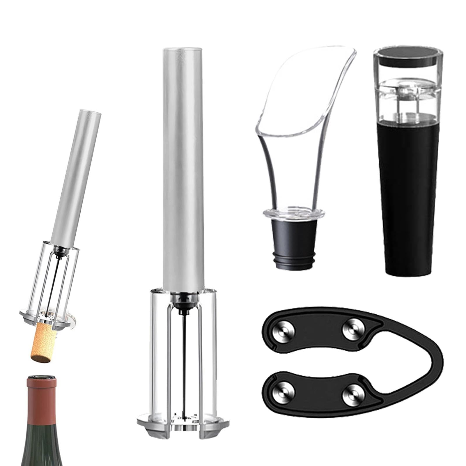 Amazon | ワイン栓抜きセット、ワインコルク栓抜きキット
