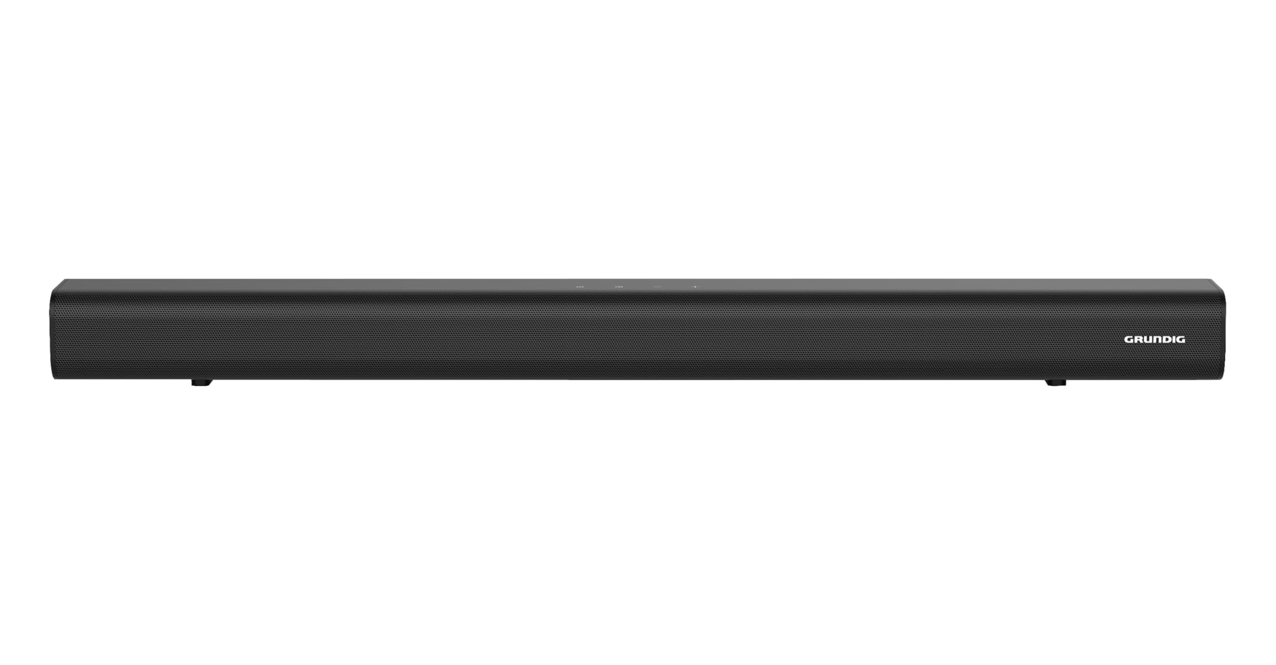 GRUNDIG Barra de Sonido 2.0 DSB 991, diseño Delgado, Potencia de Salida de 2 x 25 W, conexión inalámbrica, Bluetooth 5.4, HDMI (ARC-CEC), USB, Entrada óptica y AUX, Color Negro