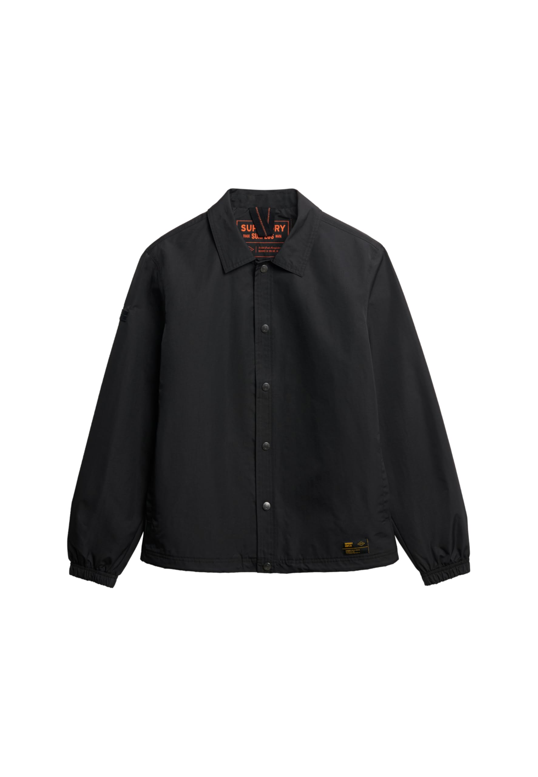 Superdry Men's Black Surplus Otto Coach Jacket Xl