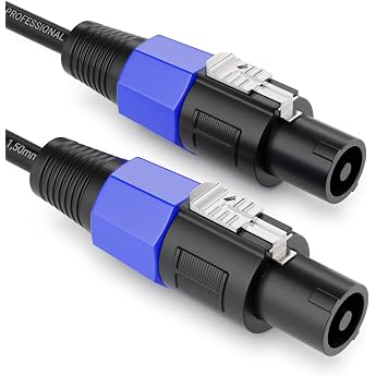 deleyCON PA Speaker Cable 10 m OFC Copper 2 x 1.5 mm