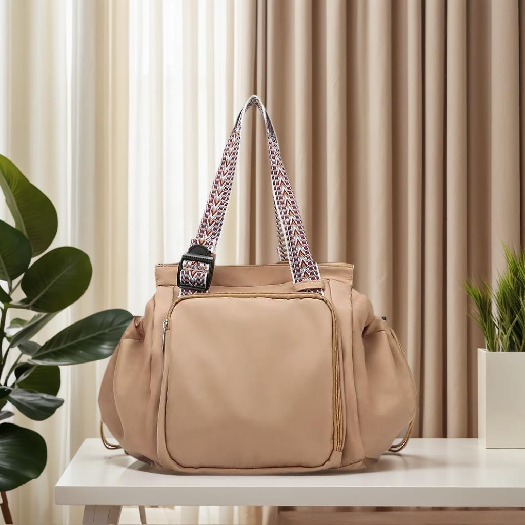 Everyday Bag, Large-Capacity Multifunctional Travel Organizer Handbag Crossbody Shoulder Tote Bag