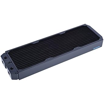 Alphacool Neos XT45 Full Copper Radiator420, 140mm x 3, Triple Fan, Black