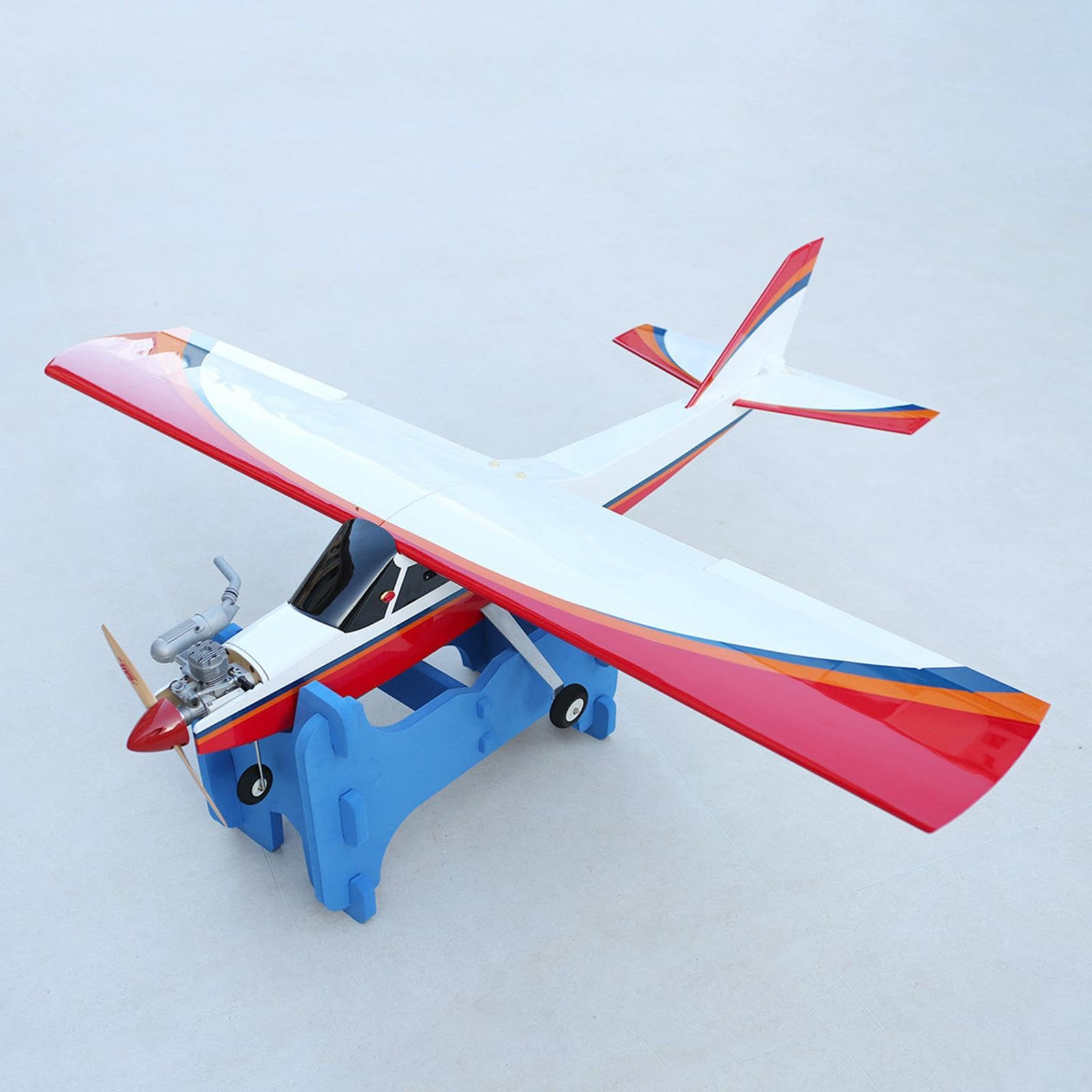 TISHITA RC Flugzeug Modell Ständer Eva Schaum Halter Doppelte Schlitze Flugzeug Unterstützung Flugzeug Gestell Abnehmbar für Reparatur Wartung RC Hobby Innen, Schwarz