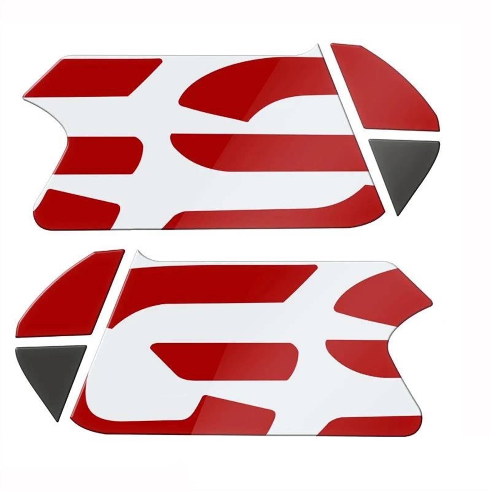 Tamponi per Serbatoio Adesivo Moto Adesivo Protezione Gel Adesivo Serbatoio Carburante Decalcomanie AntiGraffio per BMW R1250GS R1200GS Adventure 2013-2016 paraserbatoio (Misurare : 4)
