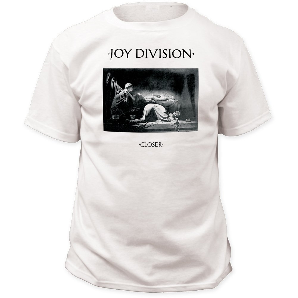 Official Joy Division - Closer - Mens White T Shirt (Medium)
