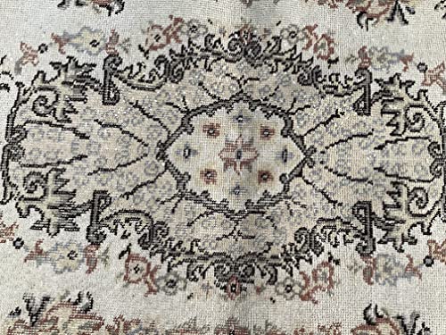 Boho Home Decor, Organic Wool Rug, Anatolian Rug, Authentig Rug, Large Area Rug, Entryway Decor Carpet, Floral Design Turkey Rug #TOP4
