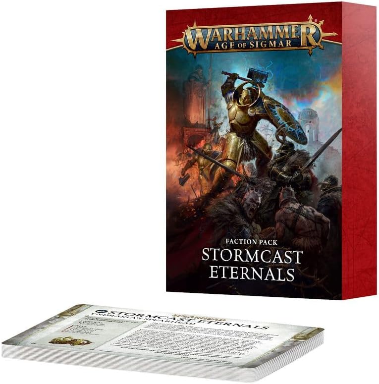 Warhammer AGE of SIGMAR - FACTION PACK: STORMCAST ETERNALS