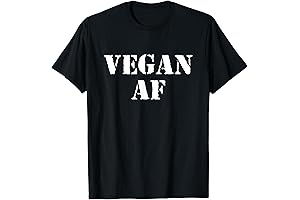 Vegan AF: The Ultimate T-Shirt for Plant-Powered Individuals