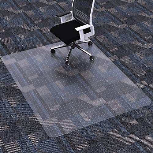 Futurhydro Desk Chair Mat For Flat To Low Pile Carpets, 45" X 53" Clear Office Home Floor Protector Mat, Transparent Mats For Office, Home And Gaming Floors (Rectangle) #TOP4