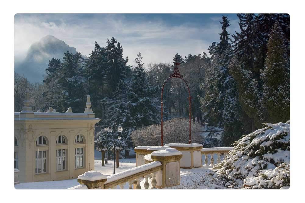 Doormat Floor Rug/Mat (23.6 x 15.7 inch) - Park Spa Phonolite Mountain Czech Republic Tourism