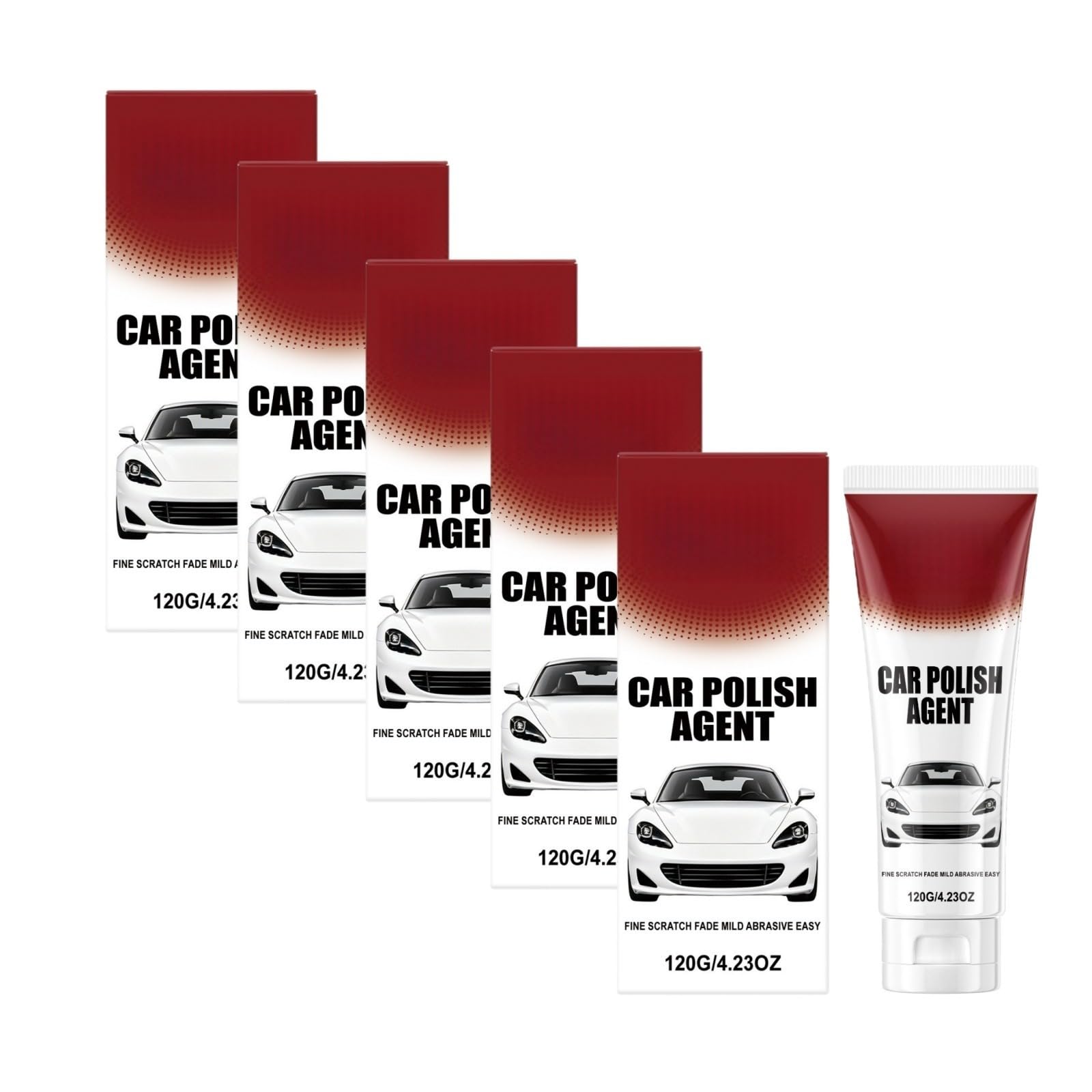 Pulido de coche La cera anti-arañazos y anti-abrasión para carrocería pule y elimina arañazos y arañazos, proporcionando un efecto protector similar al de la pintura del automóvil.
