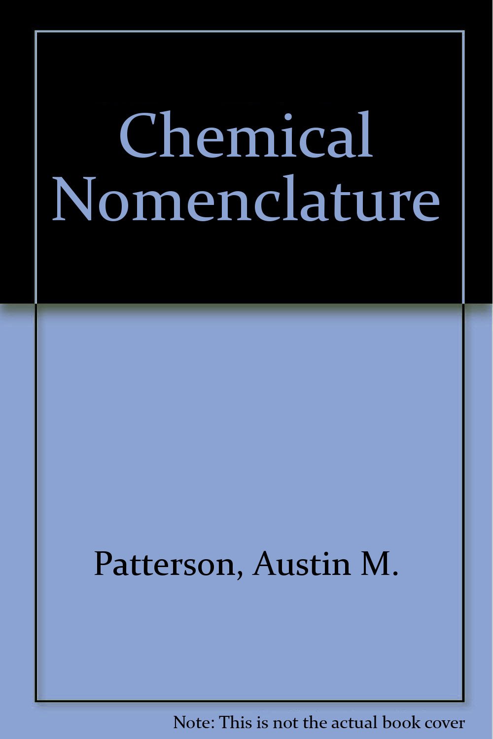 Buy Chemical Nomenclature — BookShops.in