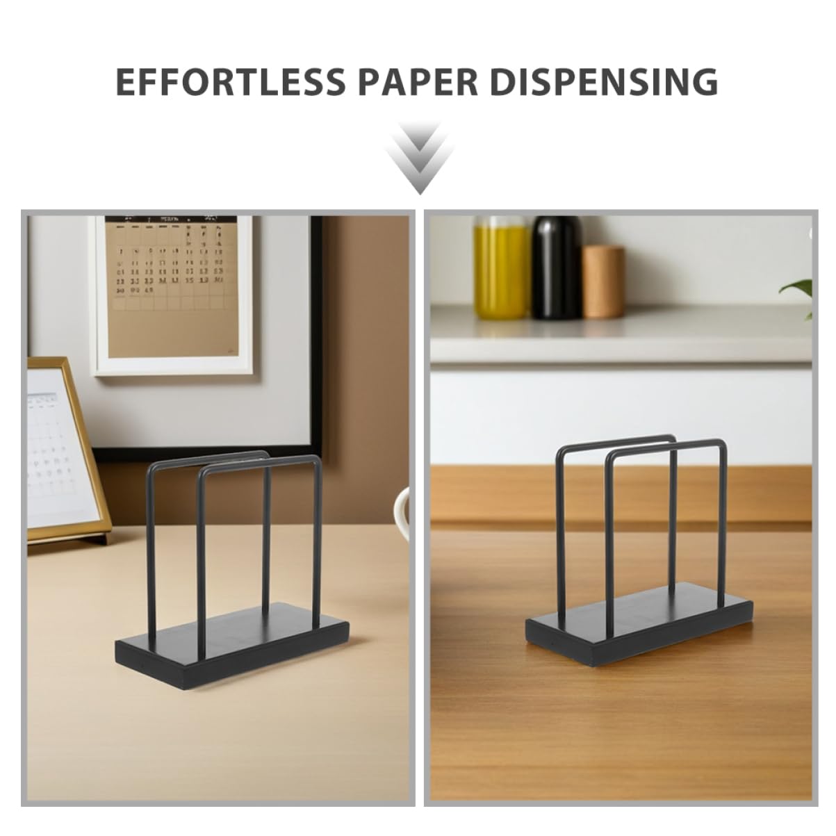 2 Porta Servilletas: Dispensador Universal De Servilletas Con De Hierro Resistente. Porta Toallas Que Espacio Para Mesas De Comedor Y Salas De
