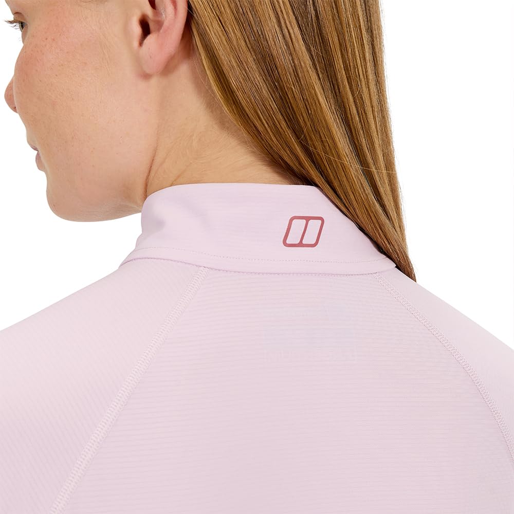 Berghaus 24/7 Base Zipls Camiseta de Manga Larga Mujer