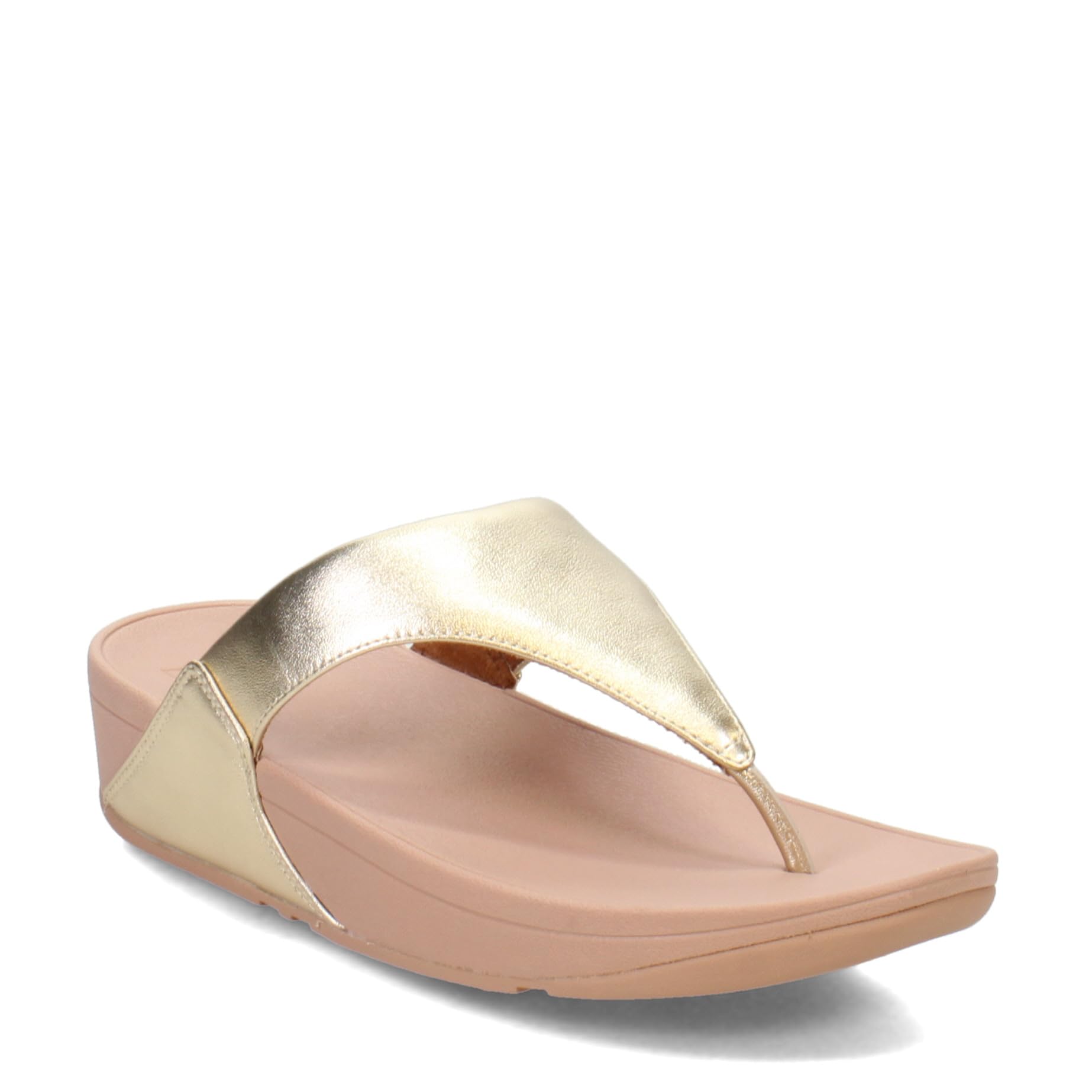 FitFlop Women's Lulu Leather Toe-Post Thong Sandals