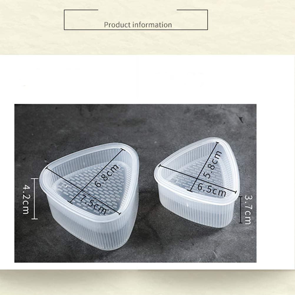 Moule à Onigiri Triangle Antiadhésif - Pour Boules De Riz Maison - Réutilisable Et Facile à Nettoyer