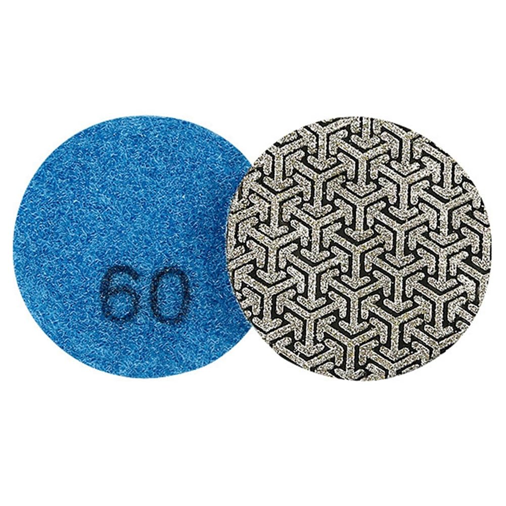 Vjsujehgy Polishing Pad Tile Glass Grinding Disc Tile Glass Deburring Disc Polishing Pad P60