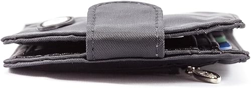 Miniatura 4 de Big Skinny Billetera delgada con bloqueo RFID Taxicat para mujer, con capacidad para hasta 25 tarjetas