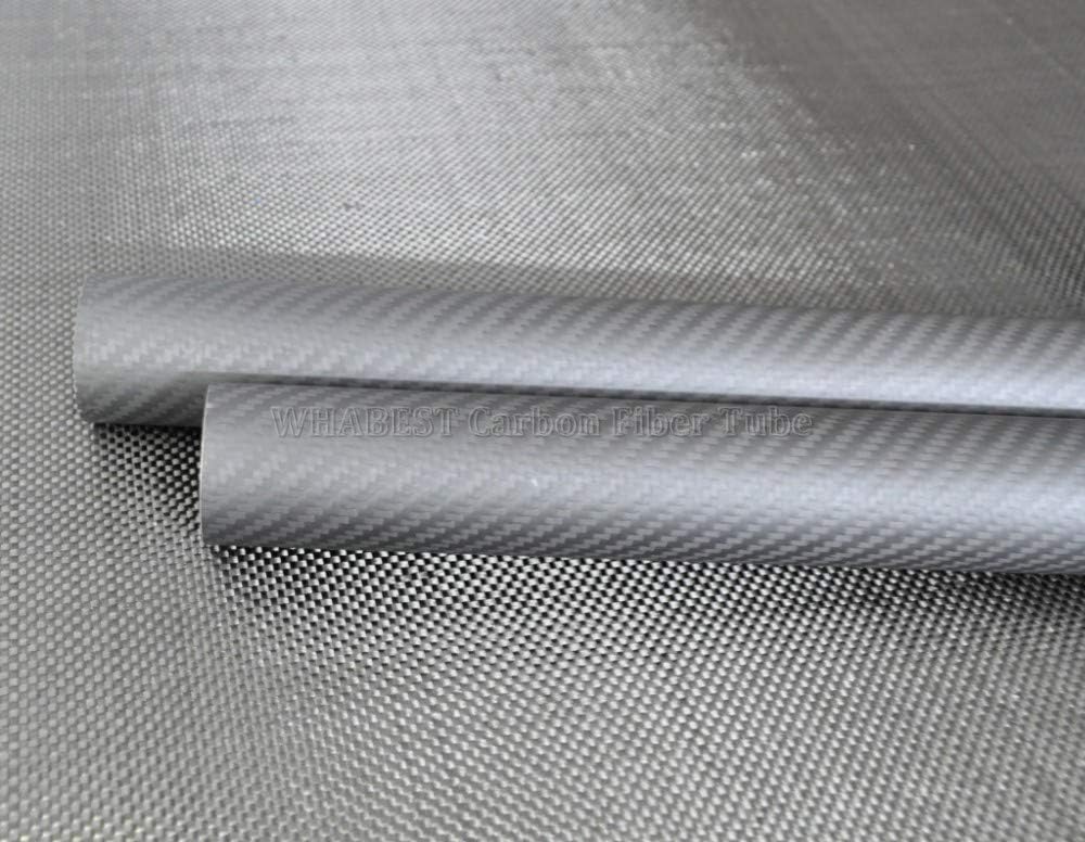 US. Carbon Fiber Tube 3K OD 30mm - ID 26mm 27mm 28mm X 1000mm Length 100% Full Carbon Composite Material/Pipes. Quadcopter Hexacopter. RC Plane/RC DIY (1pcs 30x26x1000mm Matte)