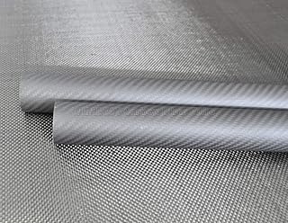 U.S.2pcs 12MM OD X 10MM ID X 500MM 100% Roll Wrapped Carbon Fiber Tube 3K / Tubing Matte/Glossy (2pcs 12x10x500mm-M)