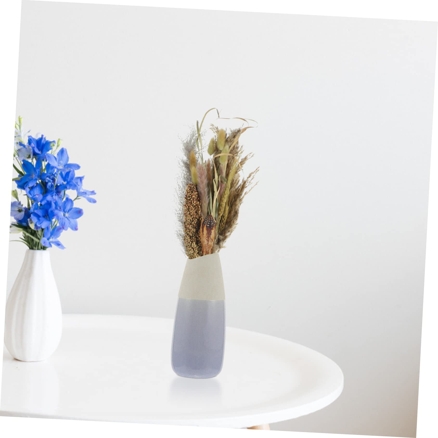 ULTECHNOVO 2stücke Deko-pflanzenstrauß Getrockneten Pampas Und Naturbelassenen Pflanzen Für Boho-Dekoration Hochzeiten Und Kreative Arrangements Bundle