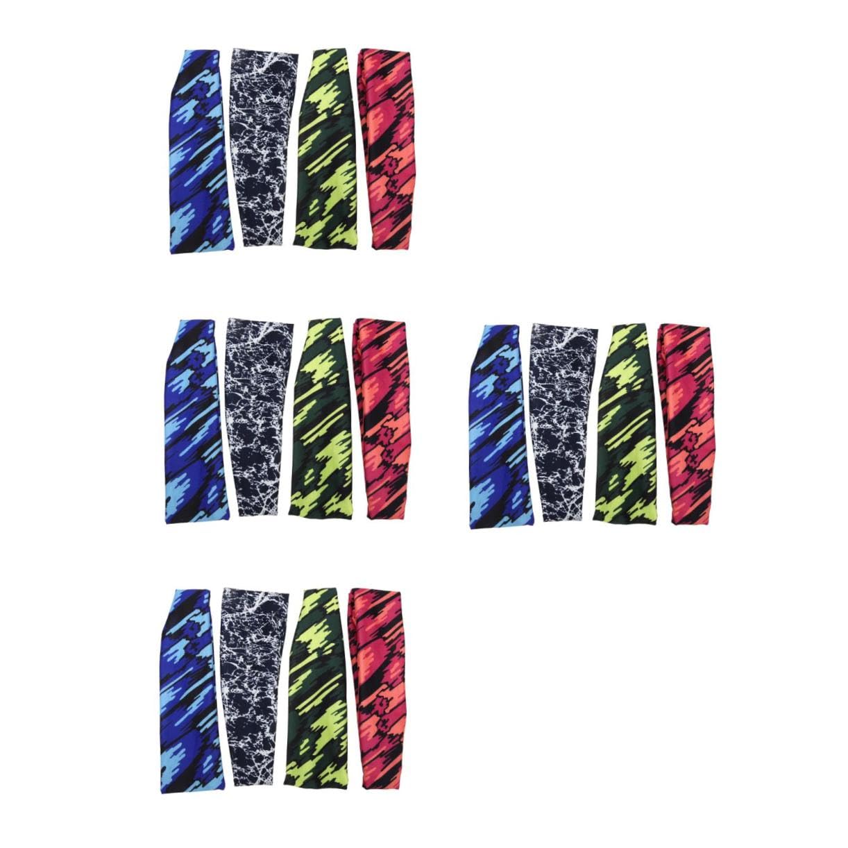 BESTonZON Sport Schweißbandana Sport Stirnbänder Modisches Yoga Stirnband Fahrrad Schweißband Haar Baumwolle Laufschweißband Gelbe Schweißbänder Schweißbänder Stirnband Damen