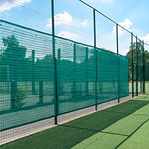 Evita el viento en la pista con el cortavientos Vermont negro de 18mx2m y protección 50% 5