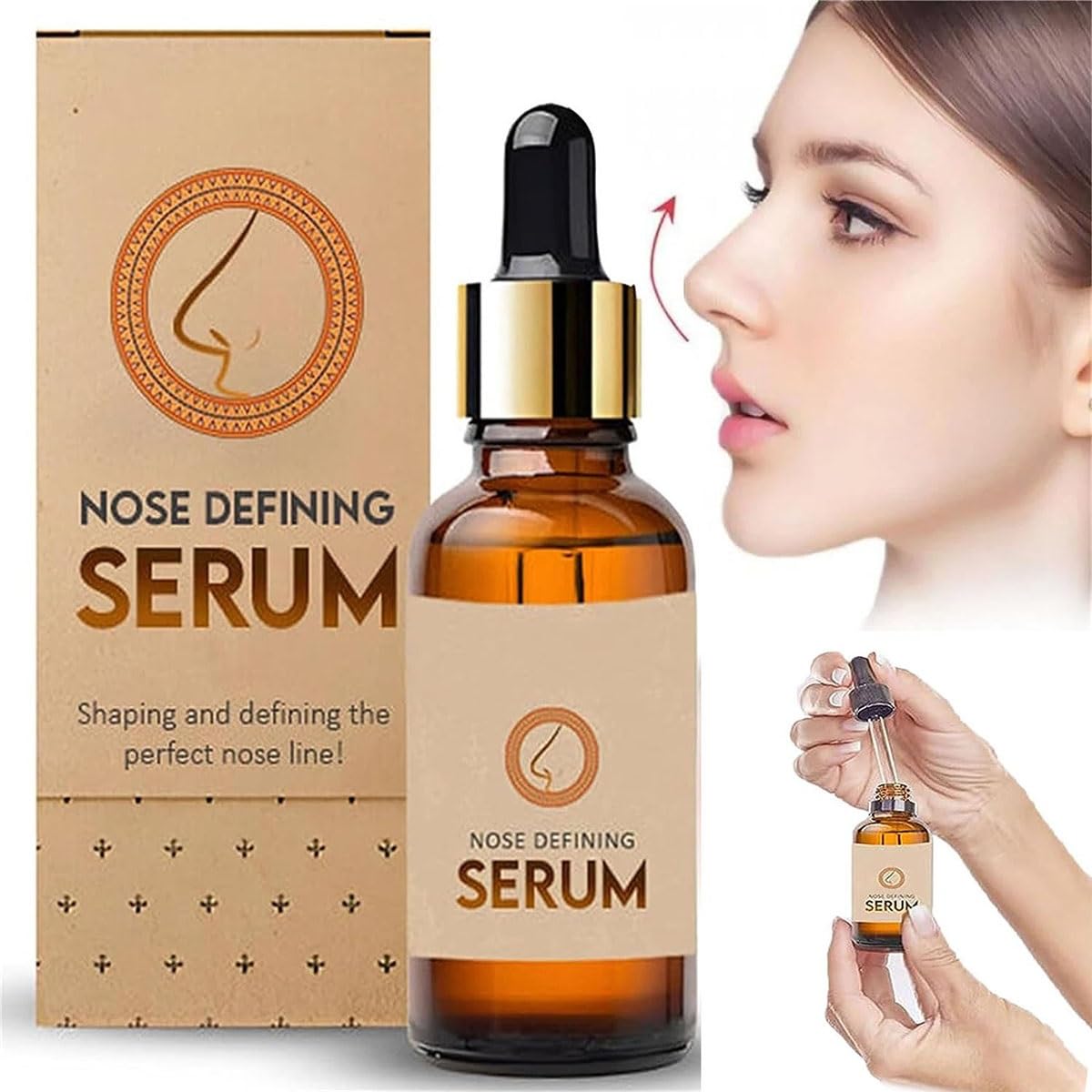 Liftx Nose Contouring Serum, Scientific Effects Nose Lift & Sculpting Oil, Nasal Bone Reshaping Serum, Sculpting Contouring Oil Serum, Professional Nose Lifting Serum (Color : 1pcs)