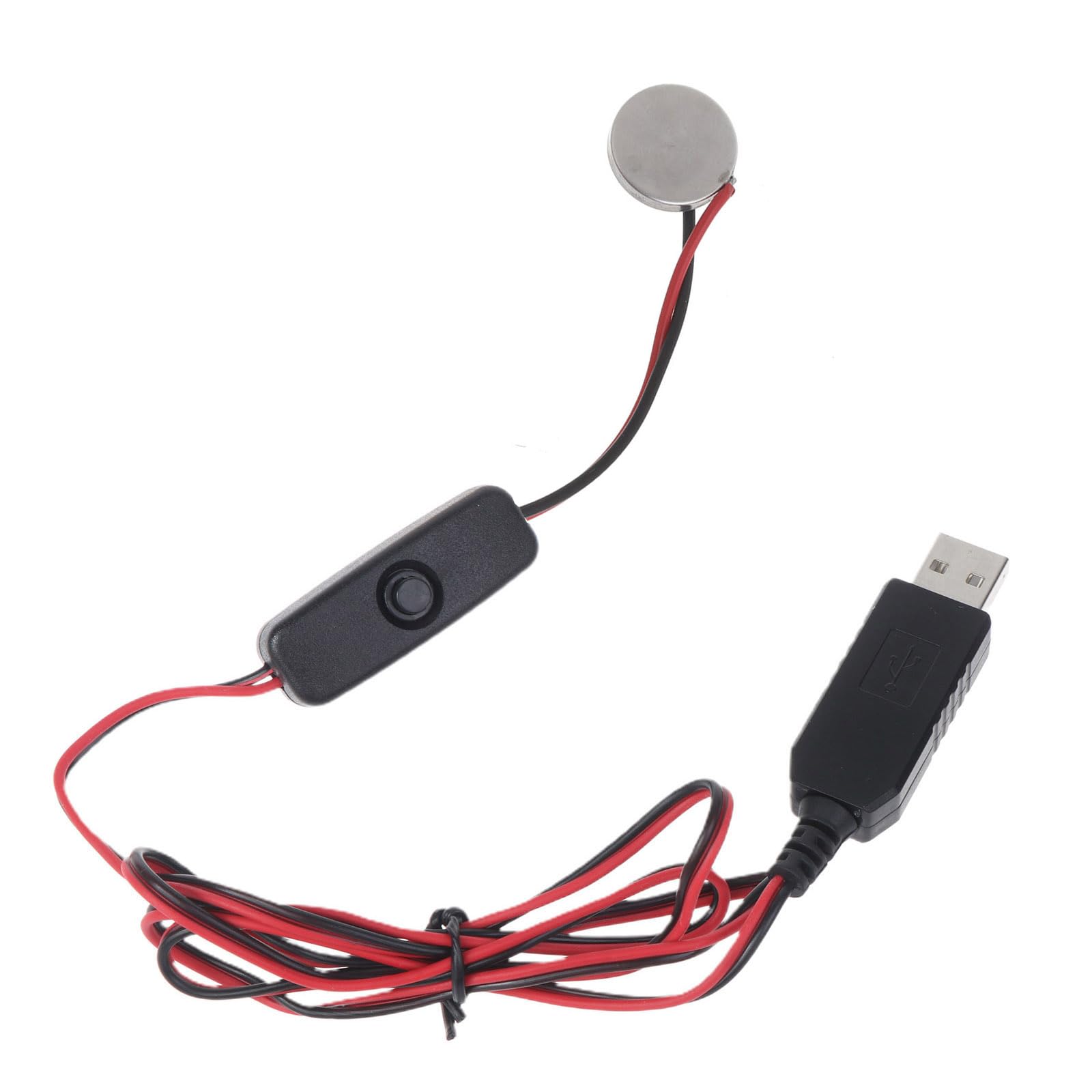 Yilingjc Red Battery Eliminator Replace Kit,Usb To 3V Cr2032 Dummy Battery Charging Cable With Switches Repalce Cr2032 3V Battery For Cr2032 Powe Devices