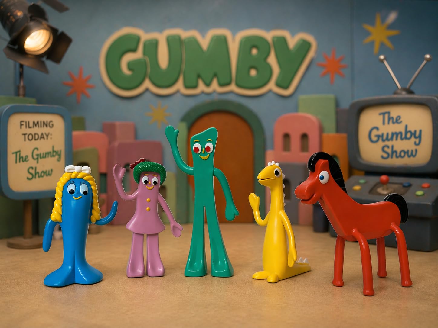 Buy NJ Croce Gumby and Friends Action Figure Boxed Set by NJ Croce
