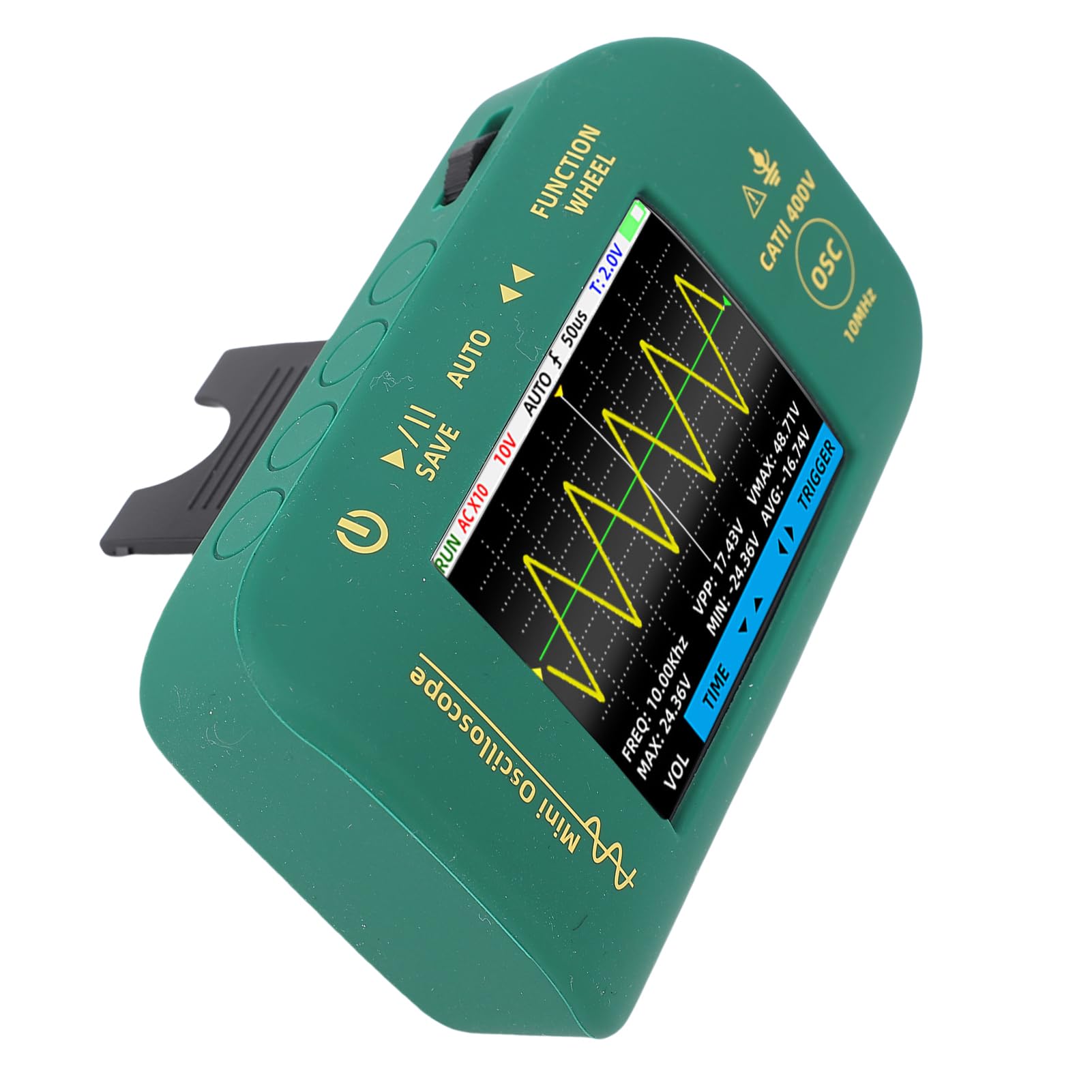 Display LCD 2, 8 Pollici Visualizzazione Compatto Digital Oscilloscopio Digital Multimetro Scope Osciloscopio Channel Rigol Handhell Oscilloscopes Kit Generatore PICO Automotriz