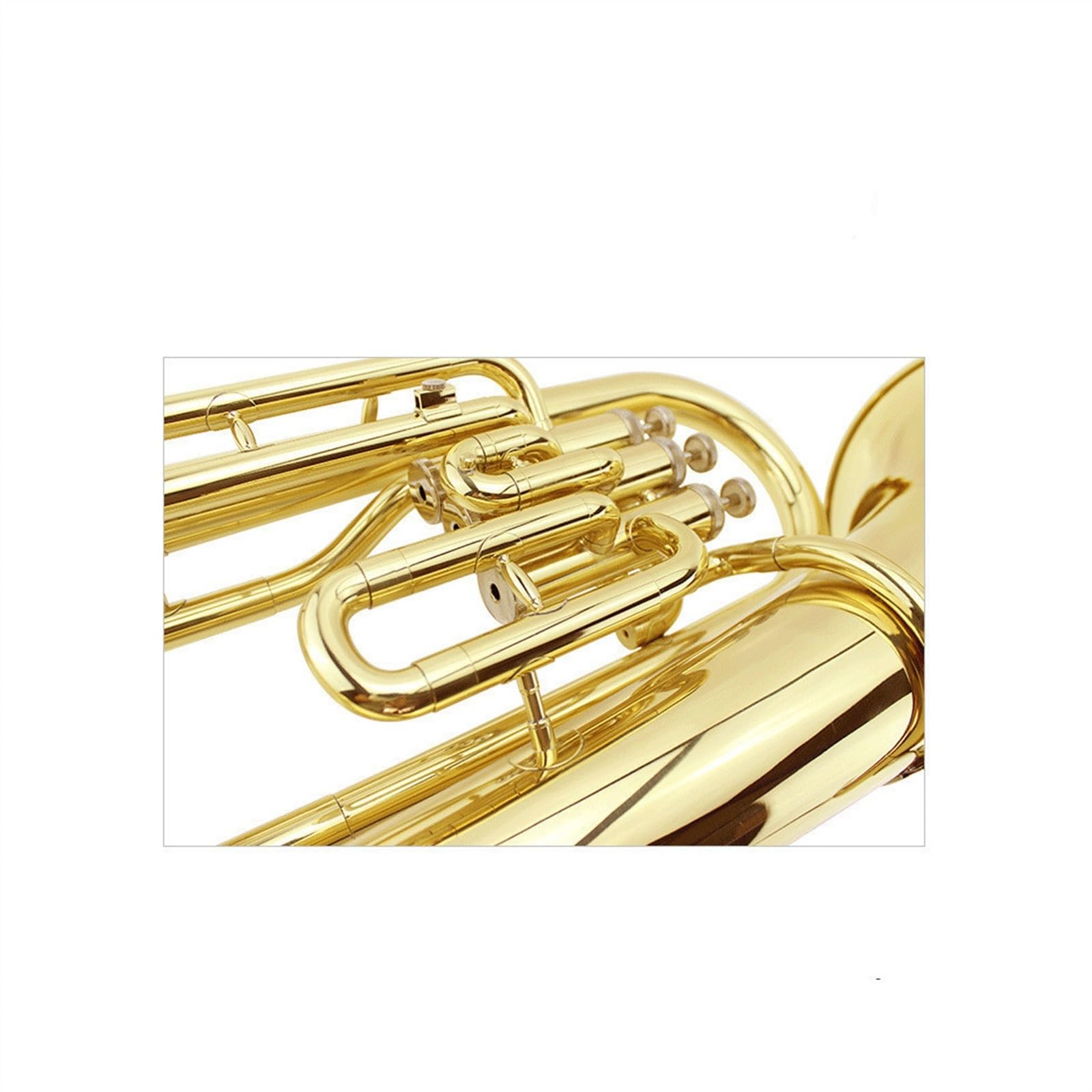 Professionelles euphonium B-3-klawiszowy Zespół Początkujący Euphonium Grający Na Instrumencie Big Tubowym