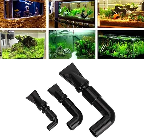Miniatura 2 de Boquilla de pico de pato para acuario 360?Codo giratorio Boquilla de pico de pato para acuario tanque de peces Tubo de salida de agua Montaje de