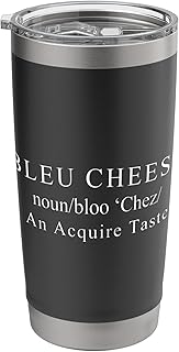 Bleu Cheese Funny Definition for Cheese Lovers Stainless Steel Insulated Tumbler
