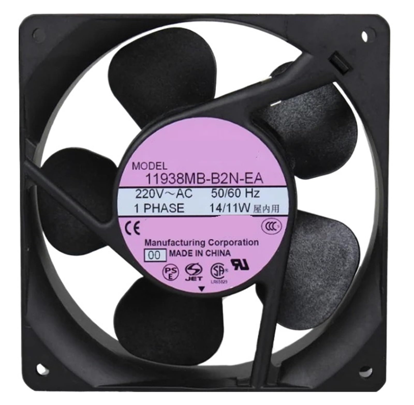 QNYIRPIQRN 11938MB-B2N-EA 220VAC 12038 120 * 120 * 38mm Cooling fan