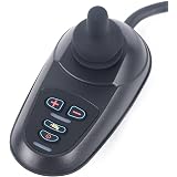 DC+24V+Waterproof+Electric+Power+Wheelchair+Controller%2C+6+Keys+Wheelchair+LED+Command+Joystick+for+Folding+Electric+Wheelchair+Hall+Rocker+Omnidirectional