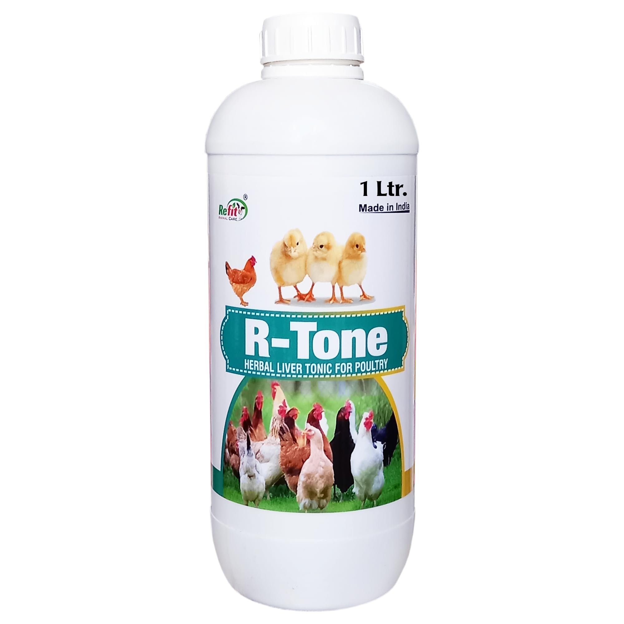 REFIT ANIMAL CARE Herbal Liver Tonic For Poultry, Chicken, Chicks & Birds, 1 Ltr, R-Tone, Liquid (B0825RT6PB) Amazon Price History, Amazon Price Tracker