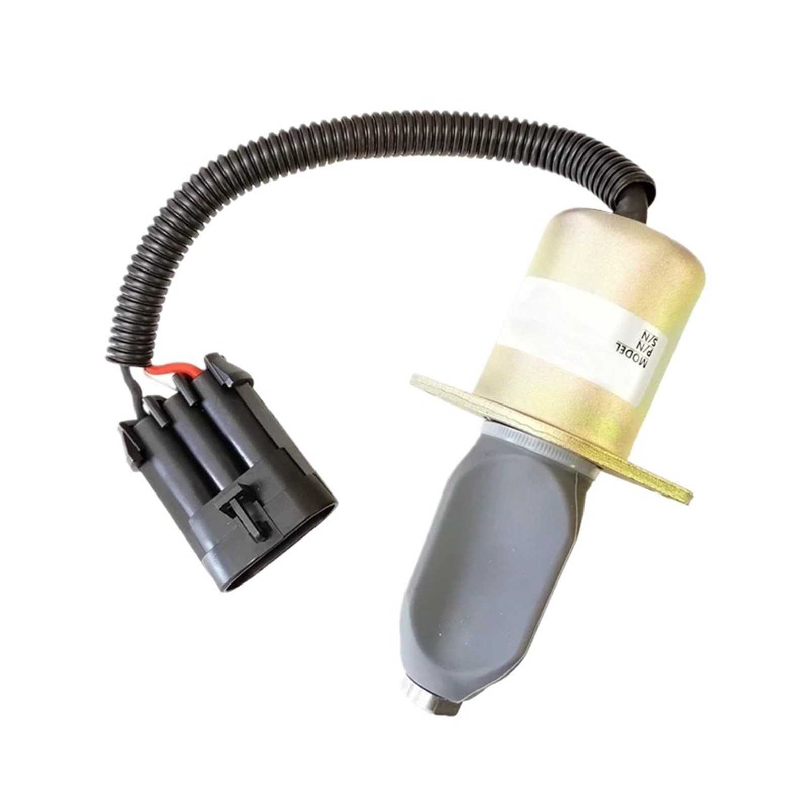 Électrovanne d'arrêt 12V 6681513 pour mini-pelle 325 et chargeuse 753