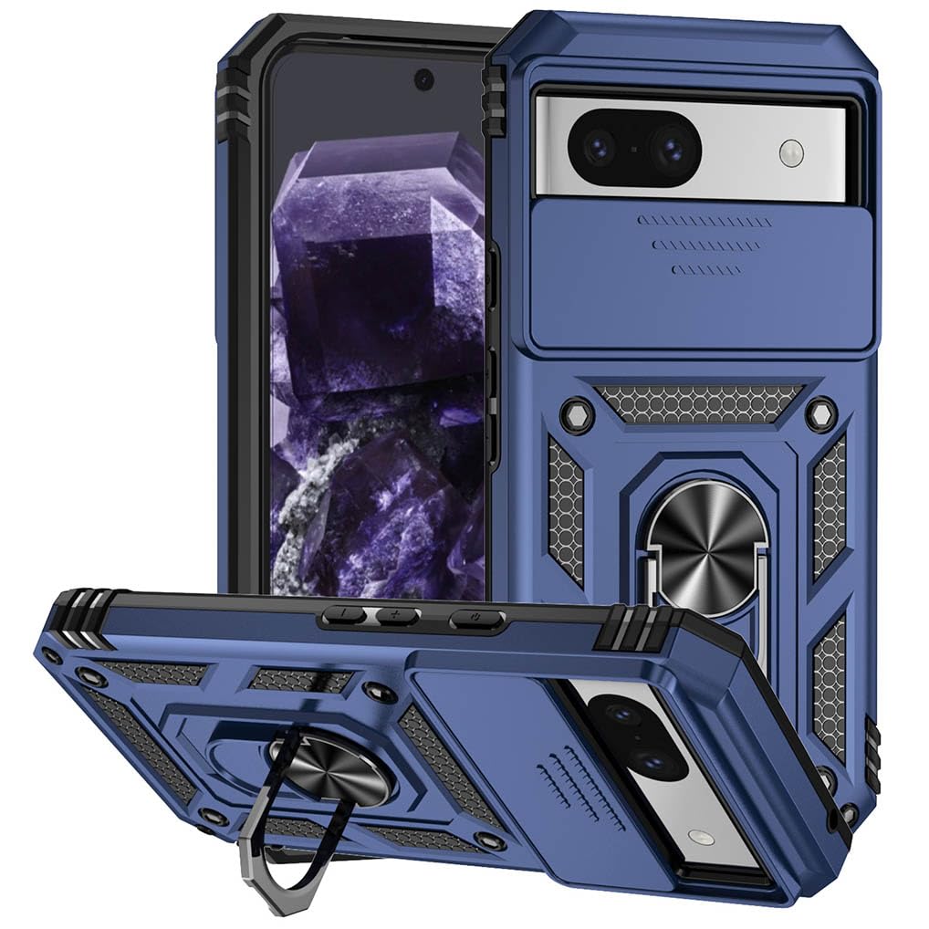 SEAHAI Cover per Google Pixel 7A, Scorrevole [Protezione