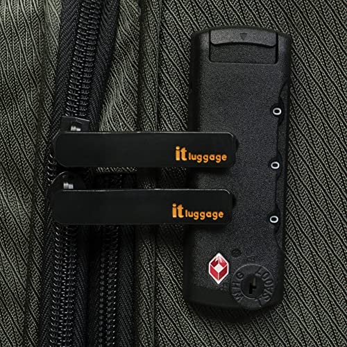 it luggage Lykke 3 Piece Softside 8 Wheel Spinner, Rifle Green, 3 Pc Set4