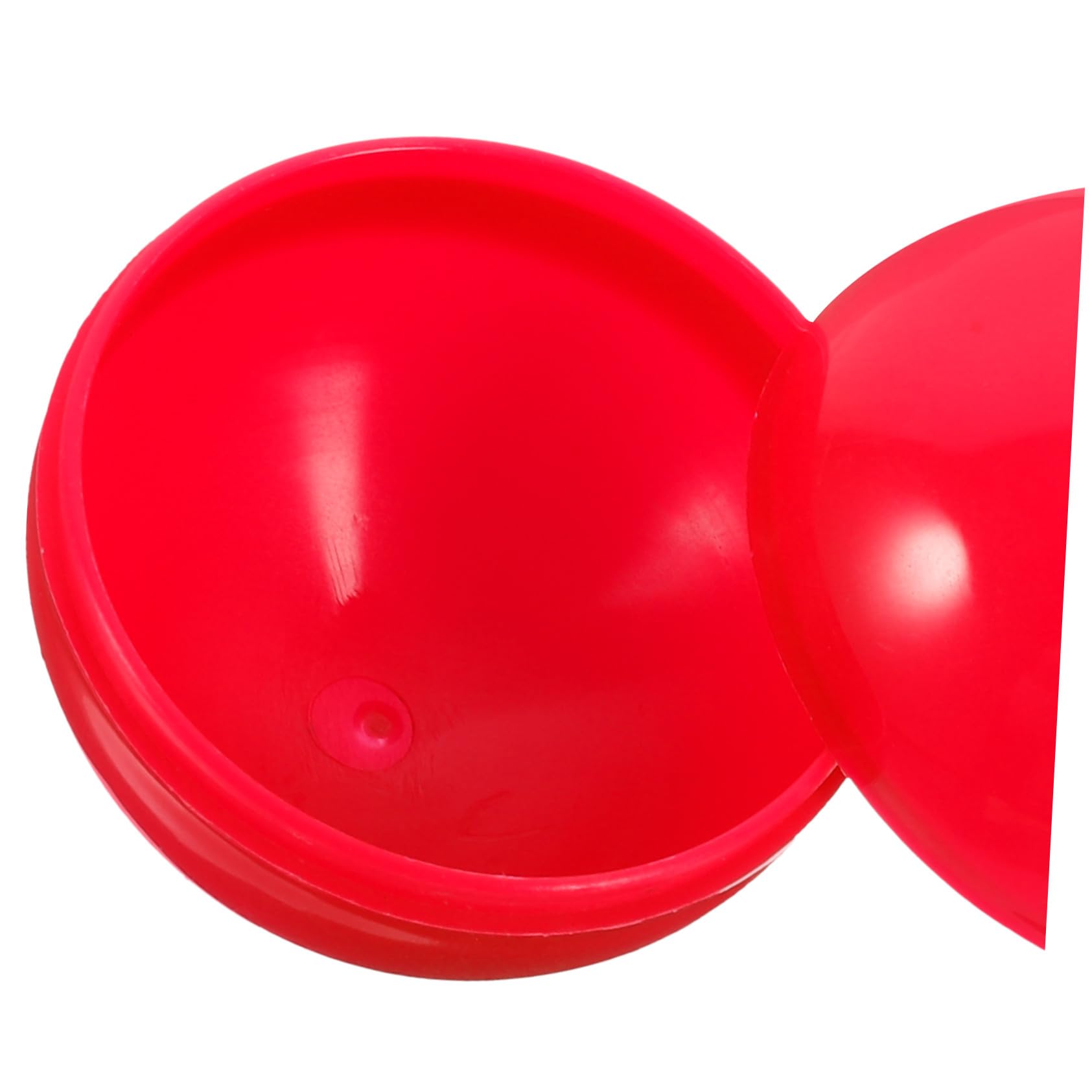 Hemobllo 50 Boules de Loterie de Fête Rouges en PP Creuses, Faciles à Repérer sans Décoloration, pour Événements et Activités de Jeu en Fête